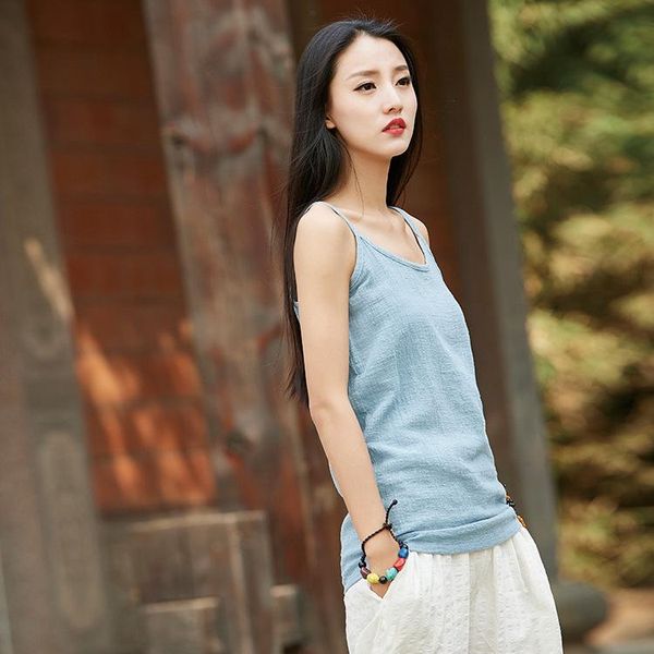 camisoles & tanks cotton and linen women camisole vintage literary summer thin slim sling spaghetti strap solid color 2021 drop, Black;white
camisoles & tanks cotton and linen women camisole vintage literary summer thin slim sling spaghetti strap solid color 2021 drop, Black;white