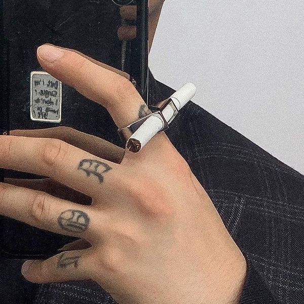 cluster rings dheygere niche design cigarette ring personality high-level sense fashion trendy personal gift for women men ins jewelry, Golden;silver
cluster rings dheygere niche design cigarette ring personality high-level sense fashion trendy personal gift for women men ins jewelry, Golden;silver