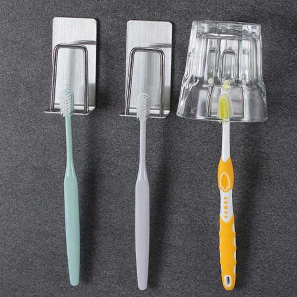 toothbrush holders bathroom storage hooks stainless steel holder gargle cup wall mounted hanger
toothbrush holders bathroom storage hooks stainless steel holder gargle cup wall mounted hanger