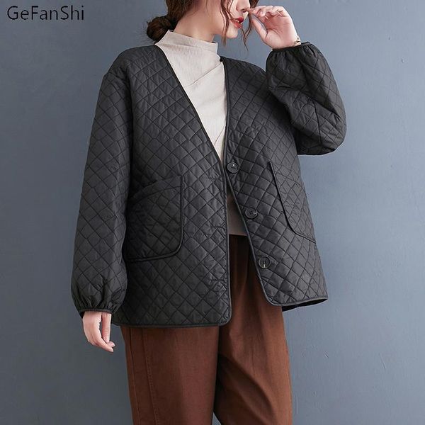 women's jackets autumn winter coats single breasted short jacket women clothes outwear casual loose v-neck female vintage elegant, Black;brown
women's jackets autumn winter coats single breasted short jacket women clothes outwear casual loose v-neck female vintage elegant, Black;brown