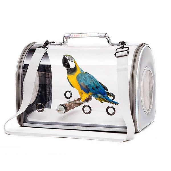 other bird supplies cage transparent portable lightweight parrots outdoor travel airy space birds carrier shoulder bag with perch
other bird supplies cage transparent portable lightweight parrots outdoor travel airy space birds carrier shoulder bag with perch