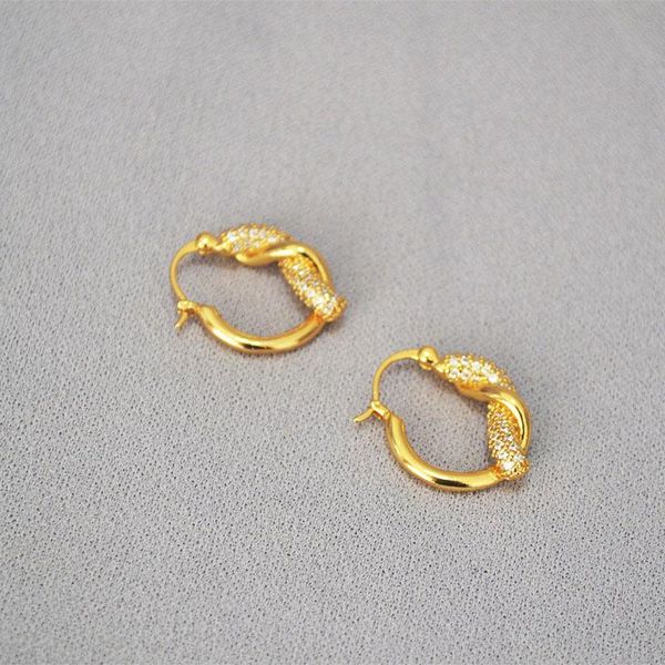 hoop & huggie women shiny zircon inlay earrings gold plated high end jewelry for feast, Golden;silver
hoop & huggie women shiny zircon inlay earrings gold plated high end jewelry for feast, Golden;silver