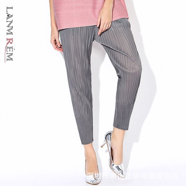 women's solid color spring and summer casual comfortable pants elastic loose ankle length trousers 2e1001 210507, Black;white
women's solid color spring and summer casual comfortable pants elastic loose ankle length trousers 2e1001 210507, Black;white