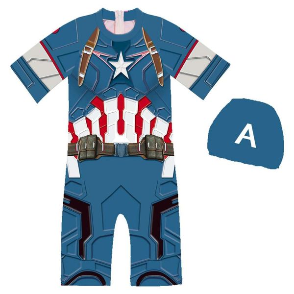 children's suit children's boy's big boy cartoon captain usa children's swimsuit b00306, Black
children's suit children's boy's big boy cartoon captain usa children's swimsuit b00306, Black