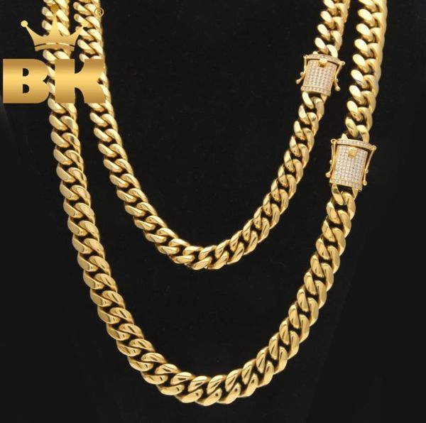stainless steel cuban link chain with bling cz zirconia triple lock luxury necklace 12&14mm hiphop men jewelry chains, Silver
stainless steel cuban link chain with bling cz zirconia triple lock luxury necklace 12&14mm hiphop men jewelry chains, Silver