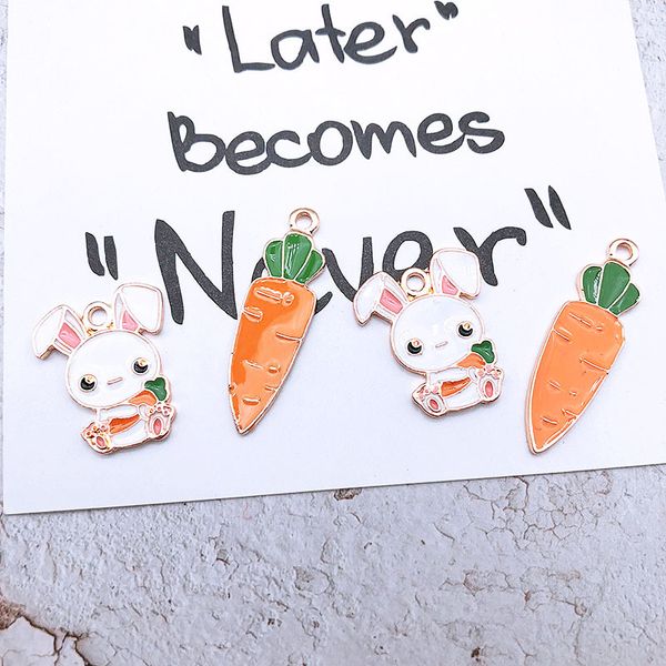 10pcs enamel carrot charms metal vegetable fruit carota pendants dangle earrings necklace jewelry making accessory, Bronze;silver
10pcs enamel carrot charms metal vegetable fruit carota pendants dangle earrings necklace jewelry making accessory, Bronze;silver