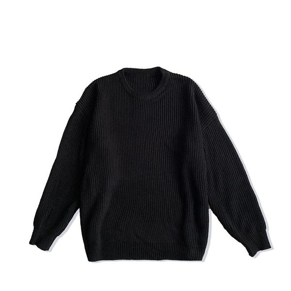 pullover streetwear clothing men sweater oversize autumn winter male youth loose korean style men's sweaters fashion, White;black
pullover streetwear clothing men sweater oversize autumn winter male youth loose korean style men's sweaters fashion, White;black