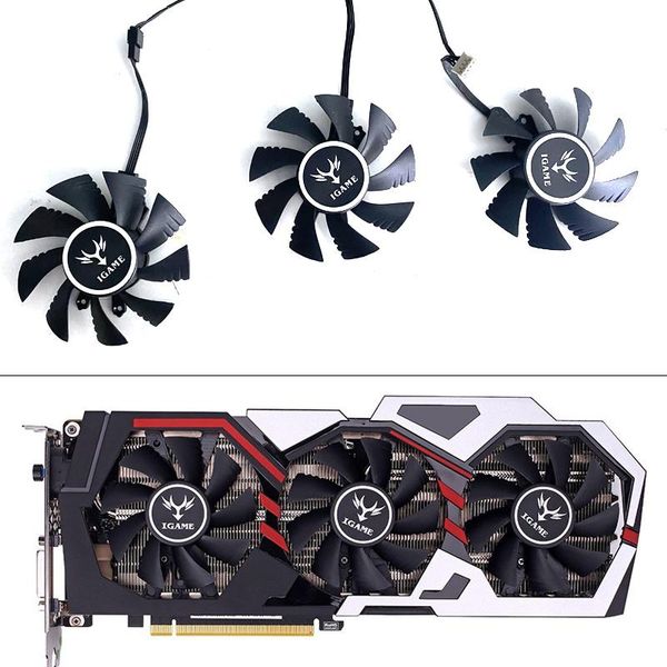 3pcs 75mm igame gtx 1060 6gb cooler fan 4pin replace for colorful geforce 1070ti 1080 1050 video card fans & coolings
3pcs 75mm igame gtx 1060 6gb cooler fan 4pin replace for colorful geforce 1070ti 1080 1050 video card fans & coolings