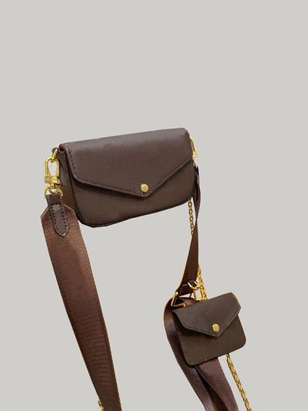 2021 u ladies luxury designer two-piece shoulder bag three-color messenger belt classic printed letter handbag fashion wallet, Red;black
2021 u ladies luxury designer two-piece shoulder bag three-color messenger belt classic printed letter handbag fashion wallet, Red;black