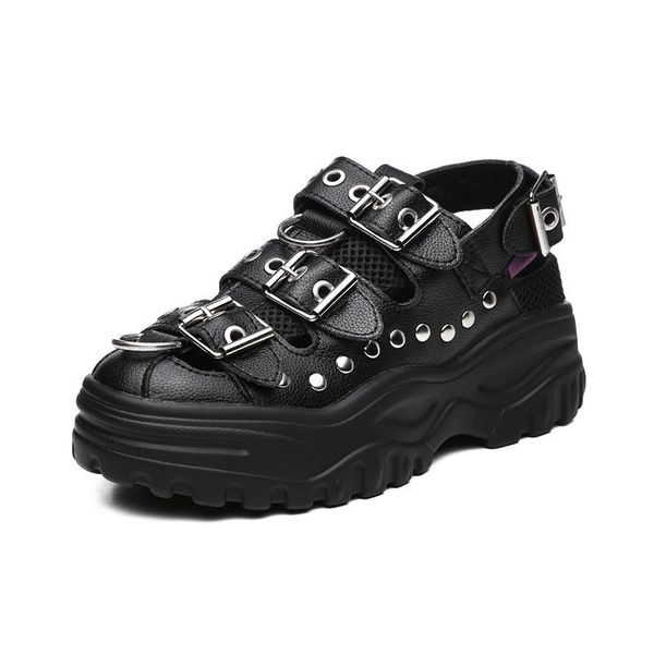 ins genuine leather sandals women platform sneakers rivet 2021 summer shoes for black chunky
ins genuine leather sandals women platform sneakers rivet 2021 summer shoes for black chunky