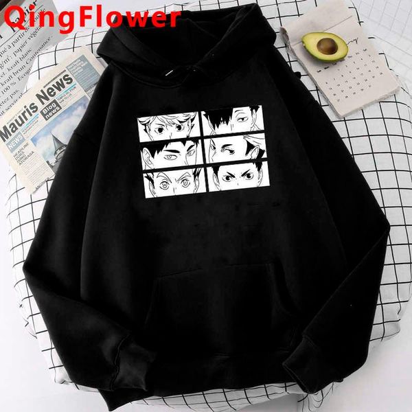 men's hoodies & sweatshirts haikyuu karasuno high male printed 2021 pullover, Black
men's hoodies & sweatshirts haikyuu karasuno high male printed 2021 pullover, Black