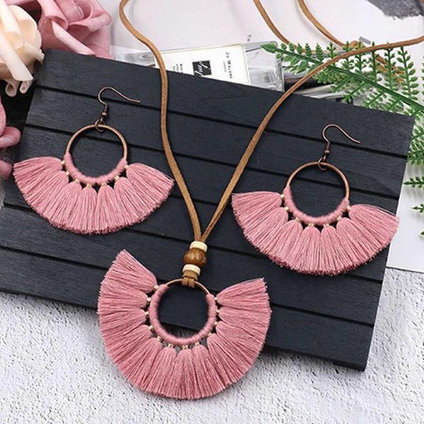 earrings & necklace personality colorful tassels jewelry set handmade weave women red yellow fringed pendant sets sweater, Silver
earrings & necklace personality colorful tassels jewelry set handmade weave women red yellow fringed pendant sets sweater, Silver
