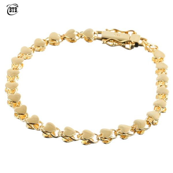 link, chain peach heart sweet fashion girl gold bracelet muslim women's party jewelry valentine's day gift a variety of sizes to c, Black
link, chain peach heart sweet fashion girl gold bracelet muslim women's party jewelry valentine's day gift a variety of sizes to c, Black