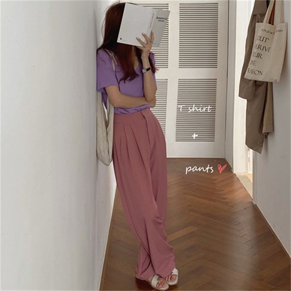 tracksuits women two summer short sleeve v-neck loose blouse and high waist wide leg long pants piece suits po1v x4p9, Gray
tracksuits women two summer short sleeve v-neck loose blouse and high waist wide leg long pants piece suits po1v x4p9, Gray