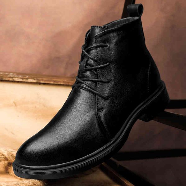 dress shoes homens botas de tornozelo vaca couro genuÃno masculinas inverno quente curto pelúcia neve botos comfy laço-up durável sola g7d7, Black
dress shoes homens botas de tornozelo vaca couro genuÃno masculinas inverno quente curto pelúcia neve botos comfy laço-up durável sola g7d7, Black