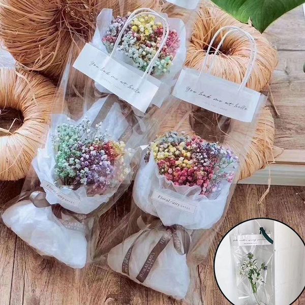 transparent tote bag pvc high-end gift flower shop packaging three sizes fresh for valentine's day wrap
transparent tote bag pvc high-end gift flower shop packaging three sizes fresh for valentine's day wrap