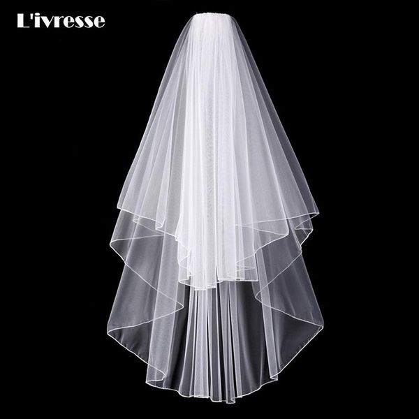 bridal veils 2021 arrival two layers veil wedding mariage accessoire face with pencil edge, Black
bridal veils 2021 arrival two layers veil wedding mariage accessoire face with pencil edge, Black
