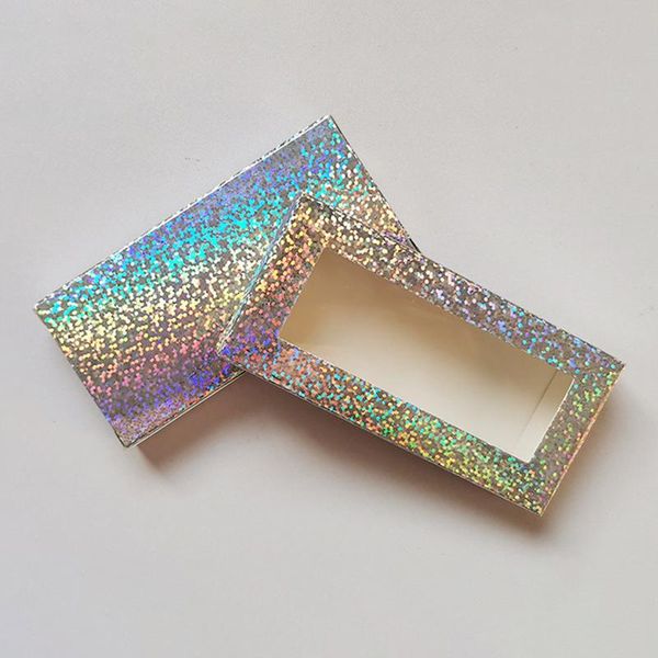 100pcs est glittered holigraphic mink eyelash packaging box shining colored luxury paper boxes bulk 25 mm lash false eyelashes
100pcs est glittered holigraphic mink eyelash packaging box shining colored luxury paper boxes bulk 25 mm lash false eyelashes
