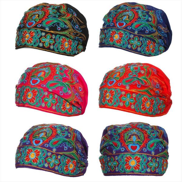 vintage mexican style embroidery flowers bandanas red print hats hair band ethnic caps fedoras apparel accessories, Blue;gray
vintage mexican style embroidery flowers bandanas red print hats hair band ethnic caps fedoras apparel accessories, Blue;gray
