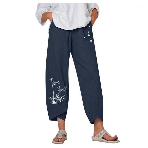 summer wide leg trousers bohemian bamboo print embroidery cotton linen casual pants elastic waist arem pantalon plus size legins women', Black;white
summer wide leg trousers bohemian bamboo print embroidery cotton linen casual pants elastic waist arem pantalon plus size legins women', Black;white