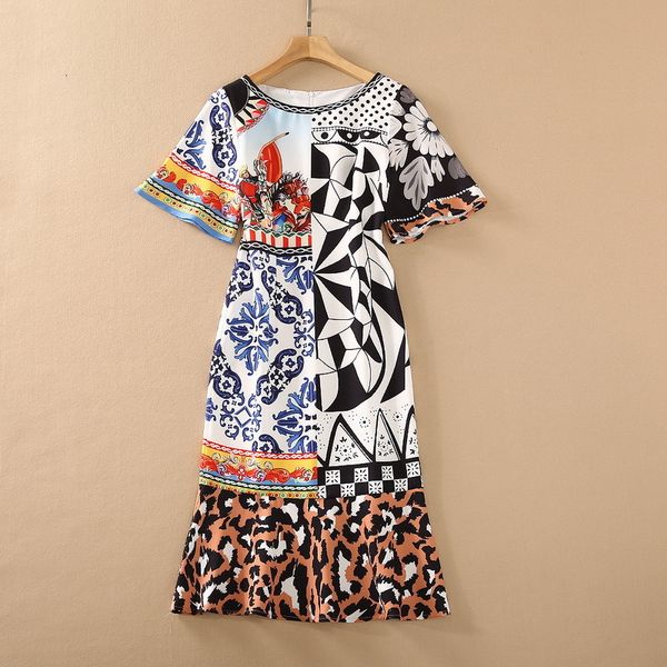 casual dresses european and american women's wear for spring geometric leopard print with short sleeves round neck fashion fishtail dre, Black;gray
casual dresses european and american women's wear for spring geometric leopard print with short sleeves round neck fashion fishtail dre, Black;gray