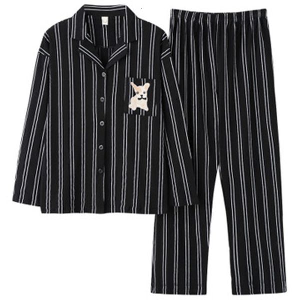 women's sleepwear black stripe pajamas set 100% cotton long sleeve t-shirt pants winter big size homewear mom plus cartoon lo, Black;red
women's sleepwear black stripe pajamas set 100% cotton long sleeve t-shirt pants winter big size homewear mom plus cartoon lo, Black;red
