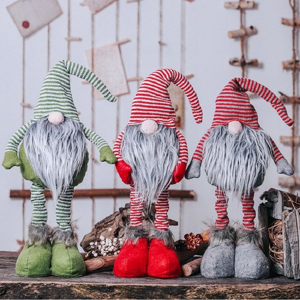 christmas decorations long legged swedish santa gnome plush doll ornament handmade toys holiday home party kids gift
christmas decorations long legged swedish santa gnome plush doll ornament handmade toys holiday home party kids gift