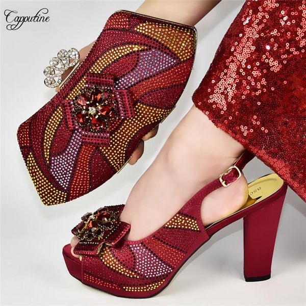 dress shoes pretty red weddding/party high heel sandal with evening handbag set shinning rhinestones 588-2, height 11.5cm, Black
dress shoes pretty red weddding/party high heel sandal with evening handbag set shinning rhinestones 588-2, height 11.5cm, Black