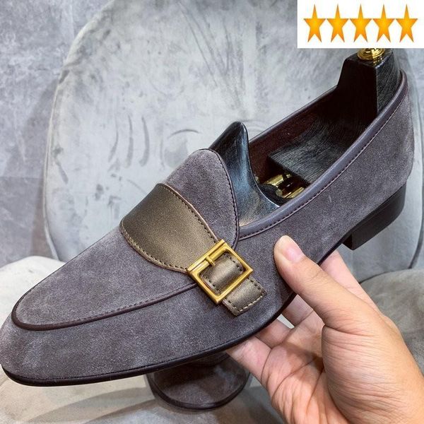 dress shoes mens vintage 2021 slip on loafers driving flats buckle cow suede leather business man formal groom wedding, Black
dress shoes mens vintage 2021 slip on loafers driving flats buckle cow suede leather business man formal groom wedding, Black