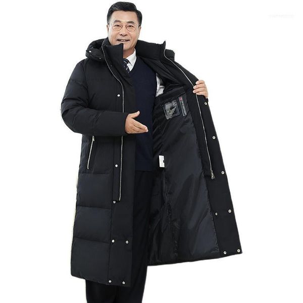 men's down & parkas 2021 winter thick men jacket fashion hooded x-long 90% white duck coat plus size 5xl1, Black
men's down & parkas 2021 winter thick men jacket fashion hooded x-long 90% white duck coat plus size 5xl1, Black