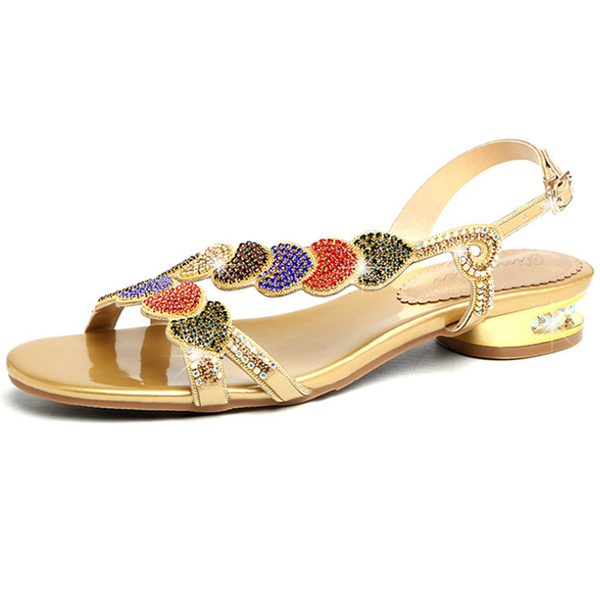 sandals fashion rhinestone women's summer flat beach shoes non-slip bohemian crystal female low-heel sh105, Black
sandals fashion rhinestone women's summer flat beach shoes non-slip bohemian crystal female low-heel sh105, Black