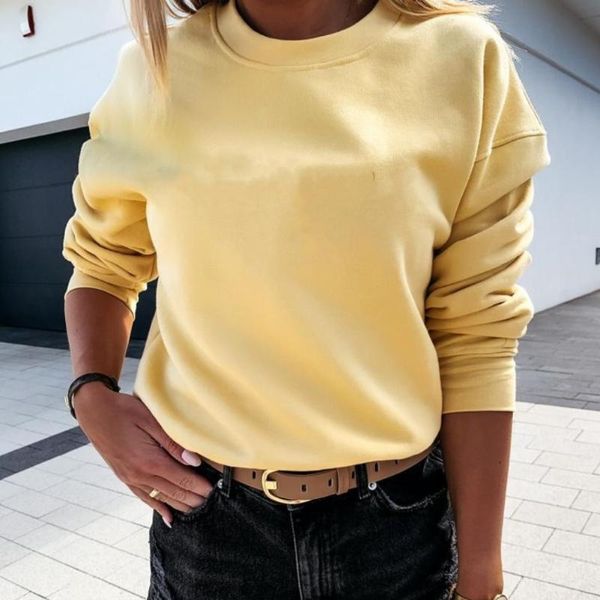 women's hoodies & sweatshirts solid for autumn winter long sleeve o neck fashion casual basic clothing female pullover, Black
women's hoodies & sweatshirts solid for autumn winter long sleeve o neck fashion casual basic clothing female pullover, Black