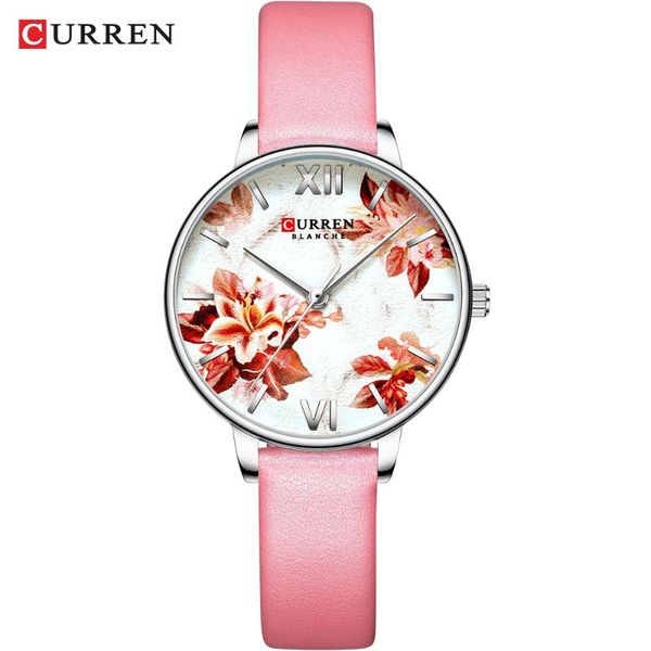 wristwatches cool fashion style trend leather strap watch waterproof quartz ladies' foreign trade women's, Slivery;brown
wristwatches cool fashion style trend leather strap watch waterproof quartz ladies' foreign trade women's, Slivery;brown