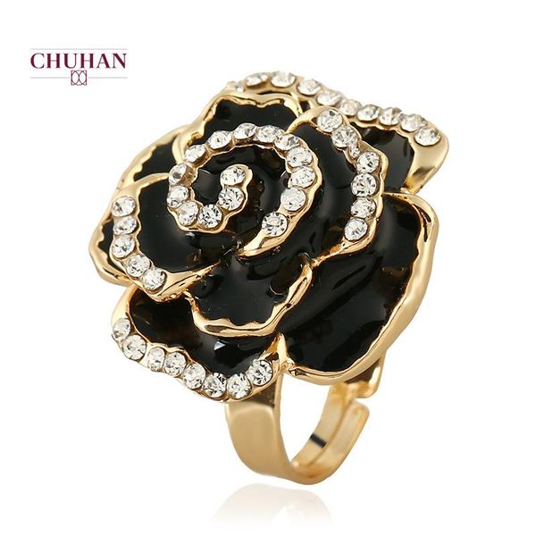cluster rings chuhan exquisite exclusive gift oil dripping rose ring creative adjustable alloy flower c14, Golden;silver
cluster rings chuhan exquisite exclusive gift oil dripping rose ring creative adjustable alloy flower c14, Golden;silver