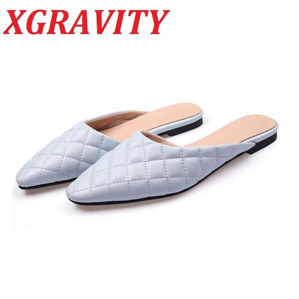 comfortable ladies slides fashion women casual pointed toe slippers plaid female footwear girl's flat shoes, Black
comfortable ladies slides fashion women casual pointed toe slippers plaid female footwear girl's flat shoes, Black
