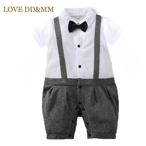 love dd&mm baby boys clothes summer british style casual gentleman strap bow romper jumpsuit born children clothing 210715, Blue
love dd&mm baby boys clothes summer british style casual gentleman strap bow romper jumpsuit born children clothing 210715, Blue