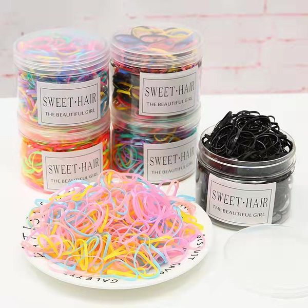 hair accessories 1000pcs colored rope children's thickening disposable rubber band elastic ponytail fixed head, Slivery;white
hair accessories 1000pcs colored rope children's thickening disposable rubber band elastic ponytail fixed head, Slivery;white
