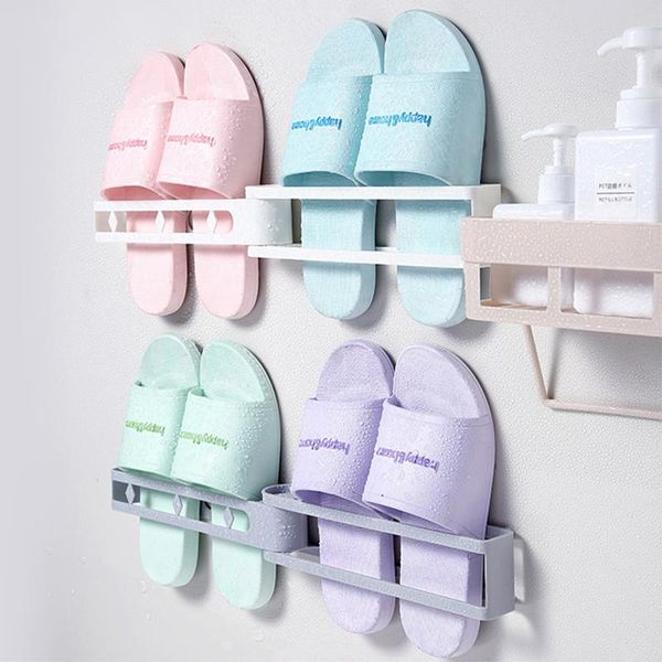clothing & wardrobe storage 1pc bathroom shoes slipper rack hanger wall-mounted drain slippers shelf plastic foldable hanging organizer tool
clothing & wardrobe storage 1pc bathroom shoes slipper rack hanger wall-mounted drain slippers shelf plastic foldable hanging organizer tool