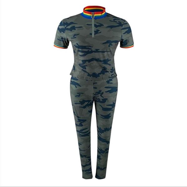women's two piece pants 2021 autumn camouflage college style commuter a-line printed short-sleeved suit women backless cross bandage bo, White
women's two piece pants 2021 autumn camouflage college style commuter a-line printed short-sleeved suit women backless cross bandage bo, White
