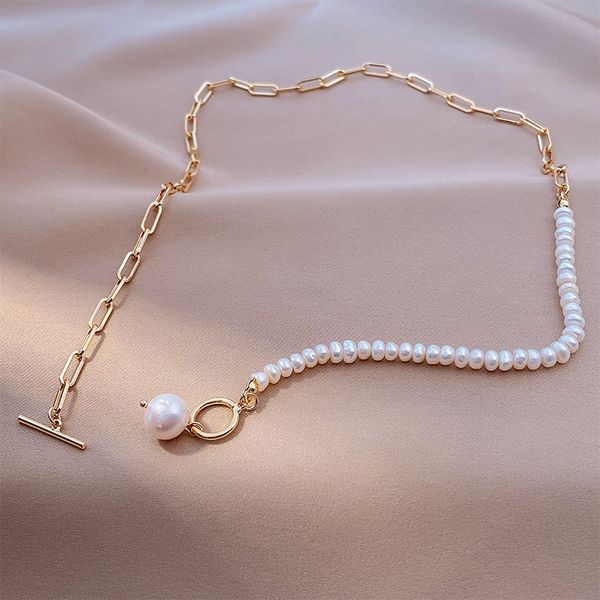xianlan228 pearl necklace female summer light luxury niche design feeling necklace web celebrity senior feeling accessories contra, Silver
xianlan228 pearl necklace female summer light luxury niche design feeling necklace web celebrity senior feeling accessories contra, Silver