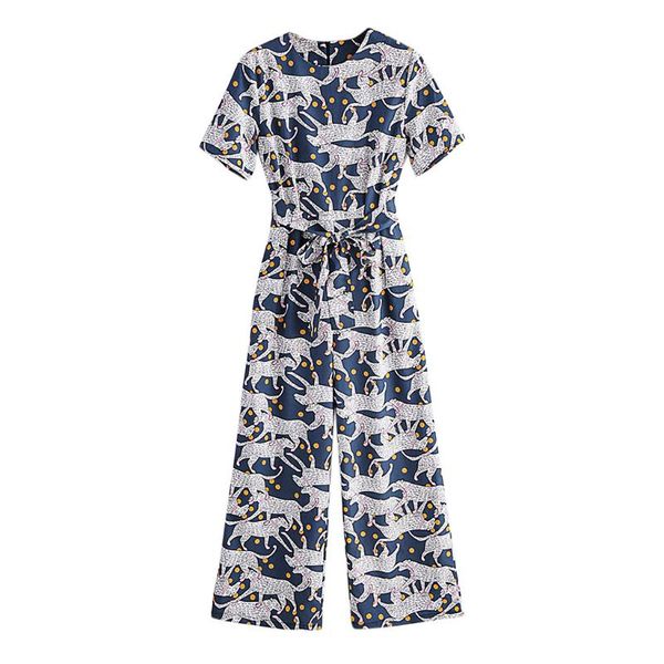 women's jumpsuits & rompers womail women 2021 summer holiday casual short sleeve fashion ladies loose long pant trousers overalls for, Black;white
women's jumpsuits & rompers womail women 2021 summer holiday casual short sleeve fashion ladies loose long pant trousers overalls for, Black;white