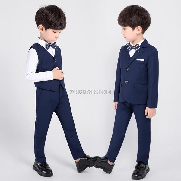 suits flower boys formal wedding suit jacket vest pants tie 4pcs kids birthday party tuxedos gentleman host blazer costume, Black
suits flower boys formal wedding suit jacket vest pants tie 4pcs kids birthday party tuxedos gentleman host blazer costume, Black