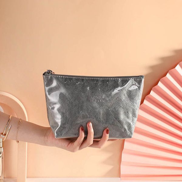 10pcs cosmetic bags women tpu dupont paper brief solid large capacity wash storage bag
10pcs cosmetic bags women tpu dupont paper brief solid large capacity wash storage bag