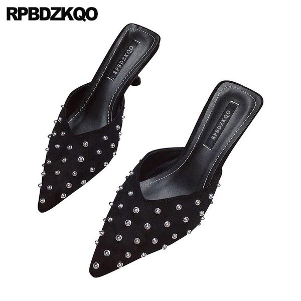 dress shoes black thin stud medium heels pointed toe suede brand women 2021 female designer pumps stiletto high rivet mules slipper
dress shoes black thin stud medium heels pointed toe suede brand women 2021 female designer pumps stiletto high rivet mules slipper