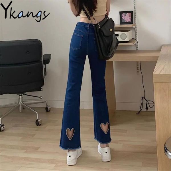 women's jeans heart hollow out harajuku vintage blue straight streetwear women denim pants frayed tassels high waist y2k korean trouser
women's jeans heart hollow out harajuku vintage blue straight streetwear women denim pants frayed tassels high waist y2k korean trouser