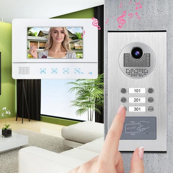 other door hardware 7in 3 monitors video doorbell night vision visual intercom phone home access system 100-240v control kit
other door hardware 7in 3 monitors video doorbell night vision visual intercom phone home access system 100-240v control kit