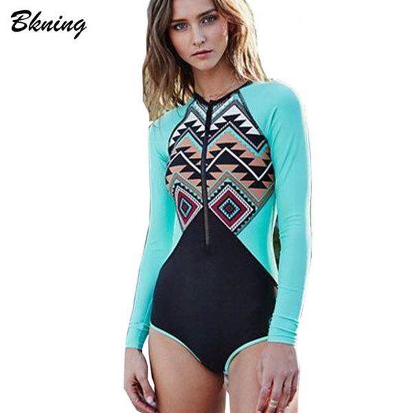 bkning long sleeve swimwear one piece swimsuit sporty swimming suit women printed zip rashguard female uv protection beach wear
bkning long sleeve swimwear one piece swimsuit sporty swimming suit women printed zip rashguard female uv protection beach wear