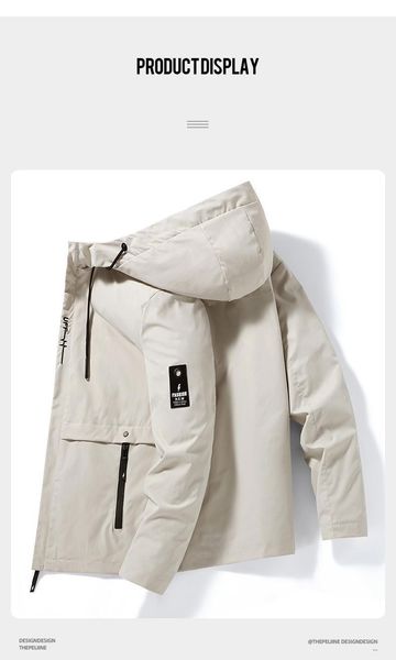 men's jackets spring autumn fashion jacket men kroean loose fit with hood zipper pockets solid color streetwear ins super fire jacktes, Black;brown
men's jackets spring autumn fashion jacket men kroean loose fit with hood zipper pockets solid color streetwear ins super fire jacktes, Black;brown