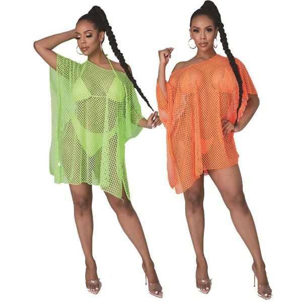women's swimwear summer beach dress fashion super stretch big net sunscreen time 2021 selling, White;black
women's swimwear summer beach dress fashion super stretch big net sunscreen time 2021 selling, White;black