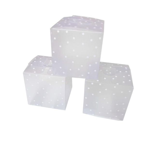 translucence candy box pvc dot boxes chocolate gift treat wedding party favor - 6x6x6cm wrap
translucence candy box pvc dot boxes chocolate gift treat wedding party favor - 6x6x6cm wrap
